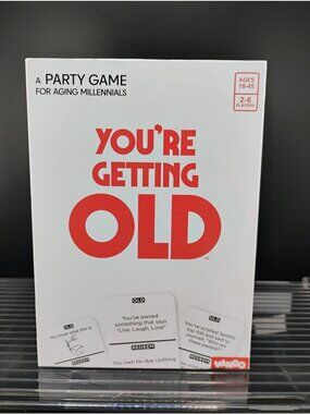 Youre Getting Old Party Game For Aging Millennials